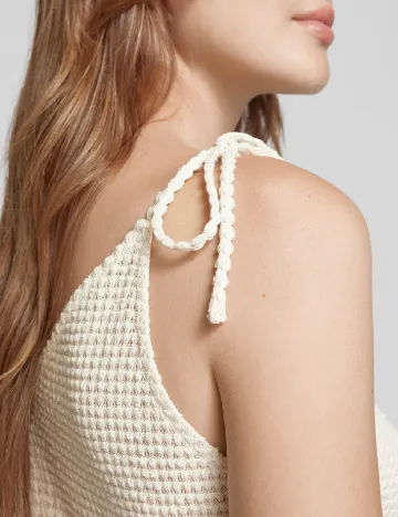 Rochie de plaja Vero Moda, crem