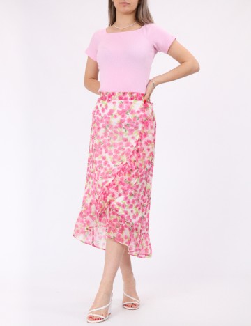 Fusta Vero Moda, roz