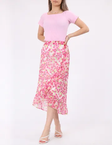 Fusta Vero Moda, roz