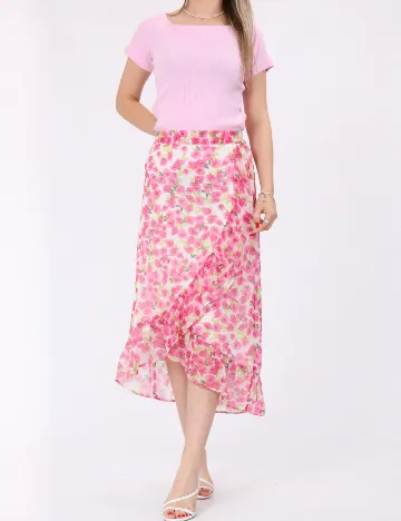 Fusta Vero Moda, roz