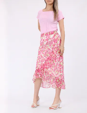 Fusta Vero Moda, roz