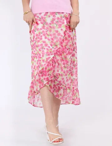 Fusta Vero Moda, roz