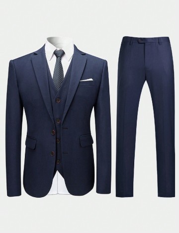 Costum SHEIN, bleumarin