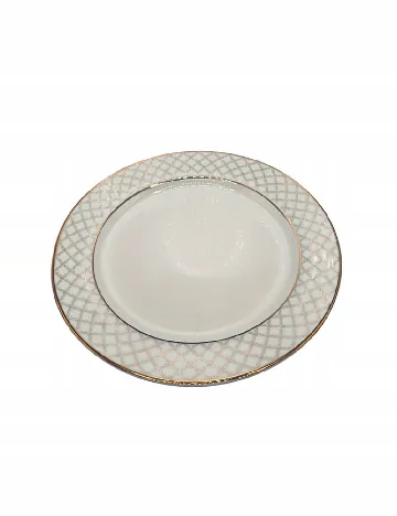 Farfurie Amely Jones, ecru
