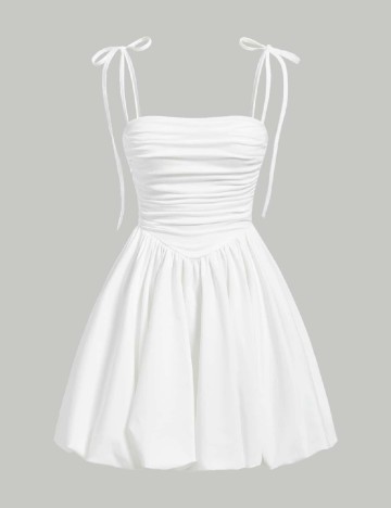 Rochie scurta SHEIN, alb