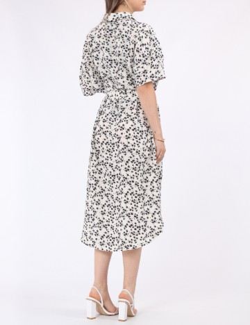 Rochie medie Vero Moda, alb