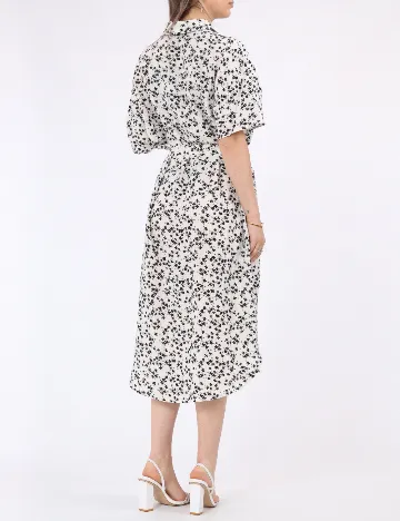 Rochie medie Vero Moda, alb