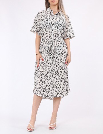 Rochie medie Vero Moda, alb
