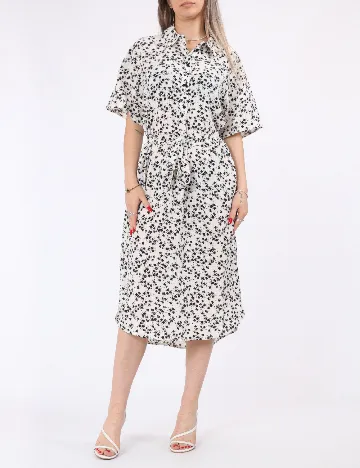 Rochie medie Vero Moda, alb