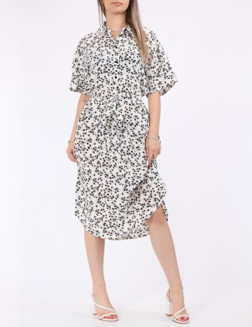 Rochie medie Vero Moda, alb