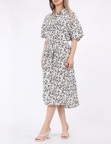 Rochie medie Vero Moda, alb