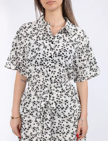 Rochie medie Vero Moda, alb