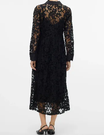 Rochie lunga Vero Moda, negru
