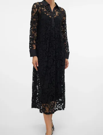 Rochie lunga Vero Moda, negru