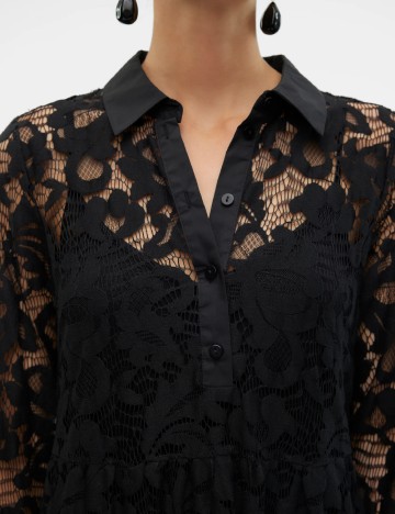 Rochie lunga Vero Moda, negru