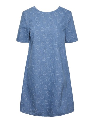 Rochie scurta Pieces, albastru