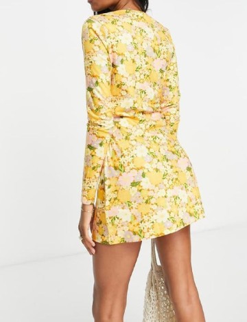 Rochie scurta the frolic, galben