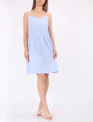 Rochie scurta Pieces, albastru