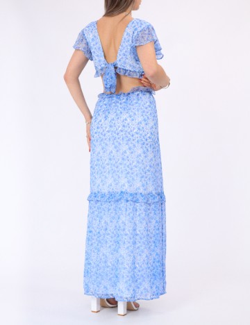 Rochie lunga Vero Moda, albastru