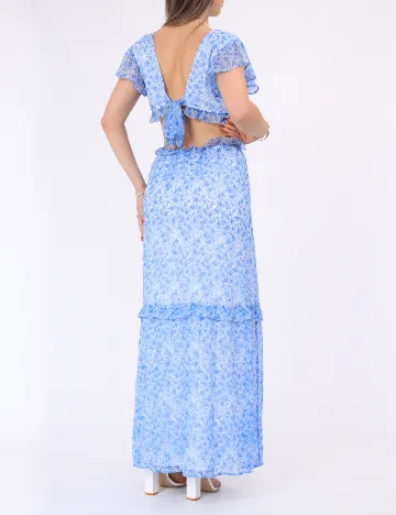Rochie lunga Vero Moda, albastru