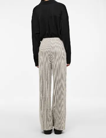 Pantaloni Pieces, gri