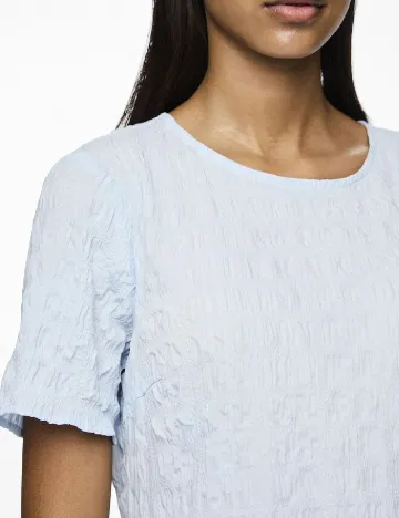 Rochie scurta Pieces, albastru