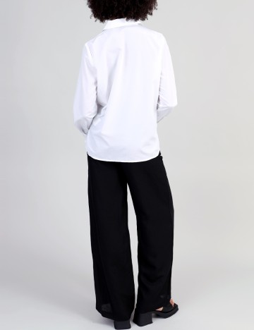 Camasa Pieces, alb