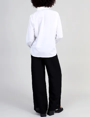 Camasa Pieces, alb