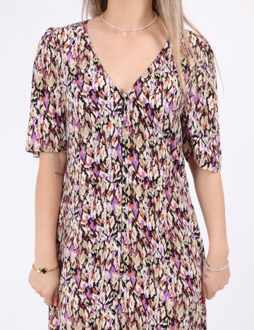 Rochie medie Vero Moda, mix culori