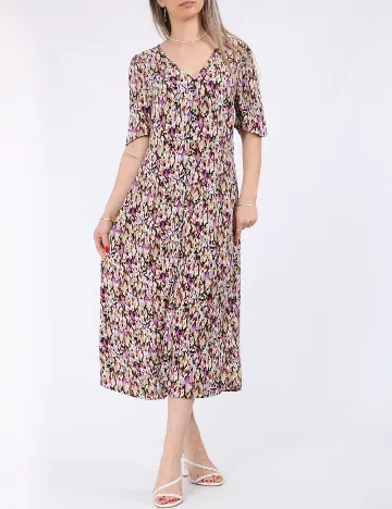 Rochie medie Vero Moda, mix culori