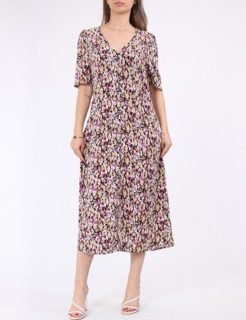 Rochie medie Vero Moda, mix culori