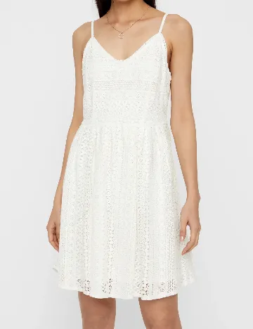 Rochie scurta Vero Moda, alb