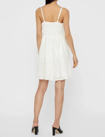 Rochie scurta Vero Moda, alb