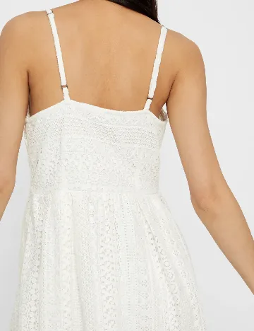 Rochie scurta Vero Moda, alb