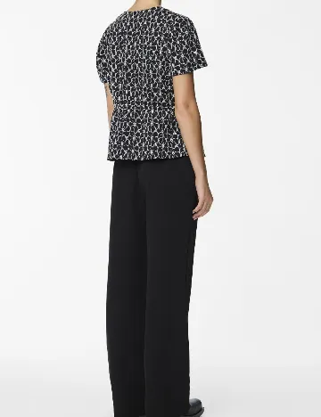 Bluza Pieces, negru