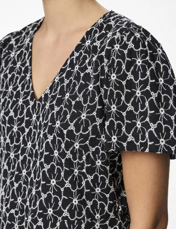 Bluza Pieces, negru