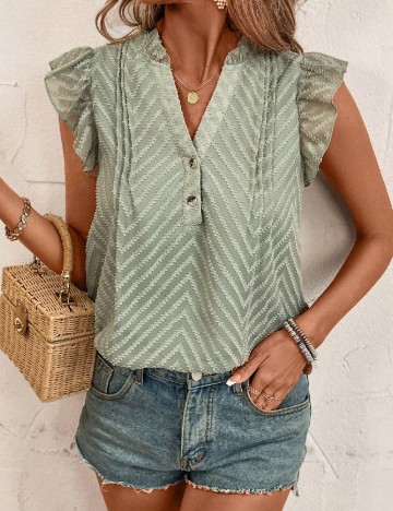 Bluza SHEIN, verde