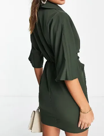 Rochie scurta ASOS, verde