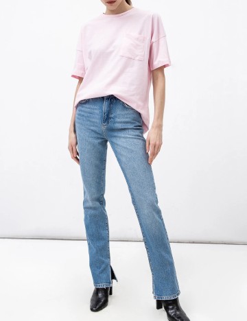 Tricou Oversize Vero Moda, roz