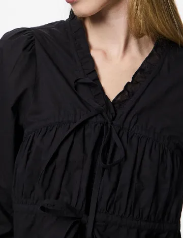 Bluza Pieces, negru