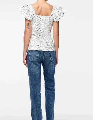 Bluza Pieces, alb