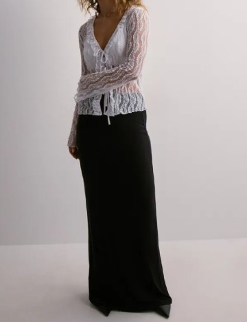 Bluza Pieces, alb