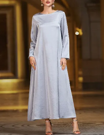 Rochie lunga SHEIN, gri Gri