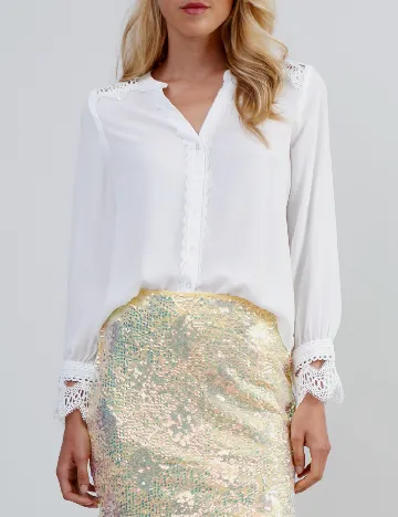 Bluza Vero Moda, alb