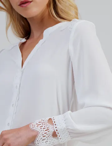 Bluza Vero Moda, alb