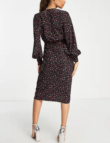 Rochie medie Glamorous, negru
