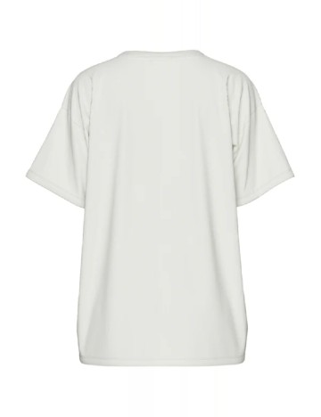 Tricou Pieces, alb