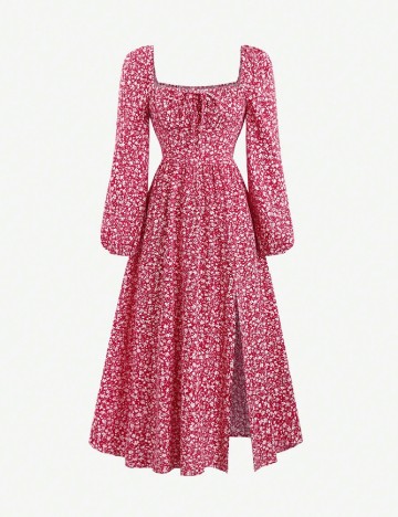 Rochie medie SHEIN, rosu