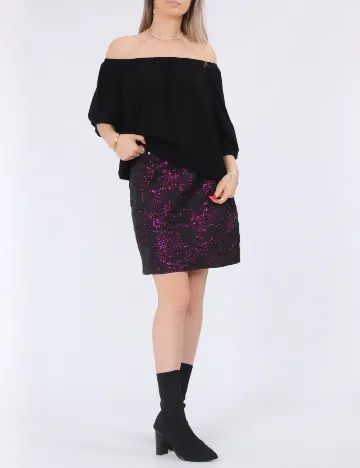 Fusta Vero Moda, mov