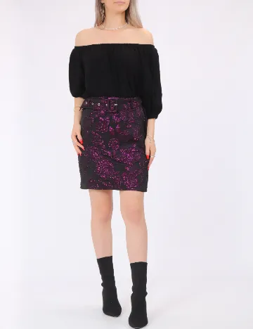Fusta Vero Moda, mov